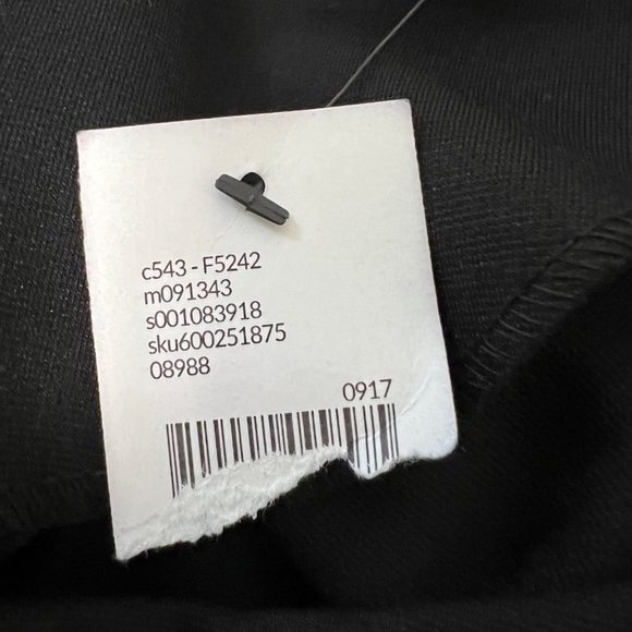 Lane Bryant Womens Colorblock Bodycon Sheath Dress Burgundy Black plus size 26 - Picture 12 of 13